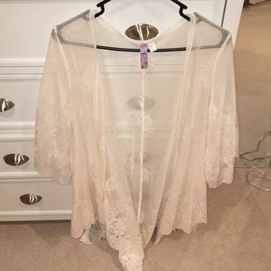 Lace cardigan